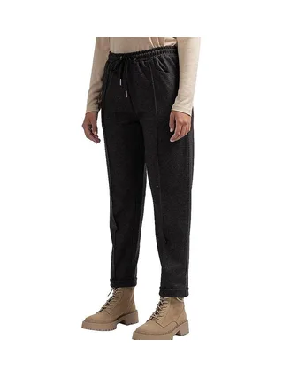 Pantalon fluide Noir Femme Sun Valley VICENTE 1