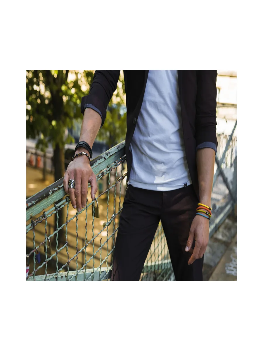 Bracelet Danube jaune 6