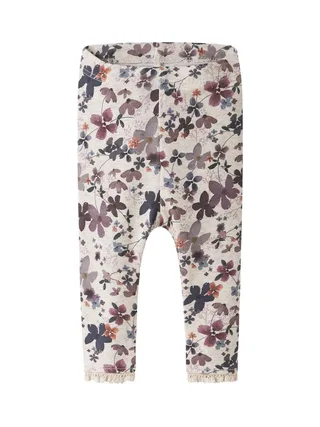 Legging Gris/Mauve Fille Name it Aline 1