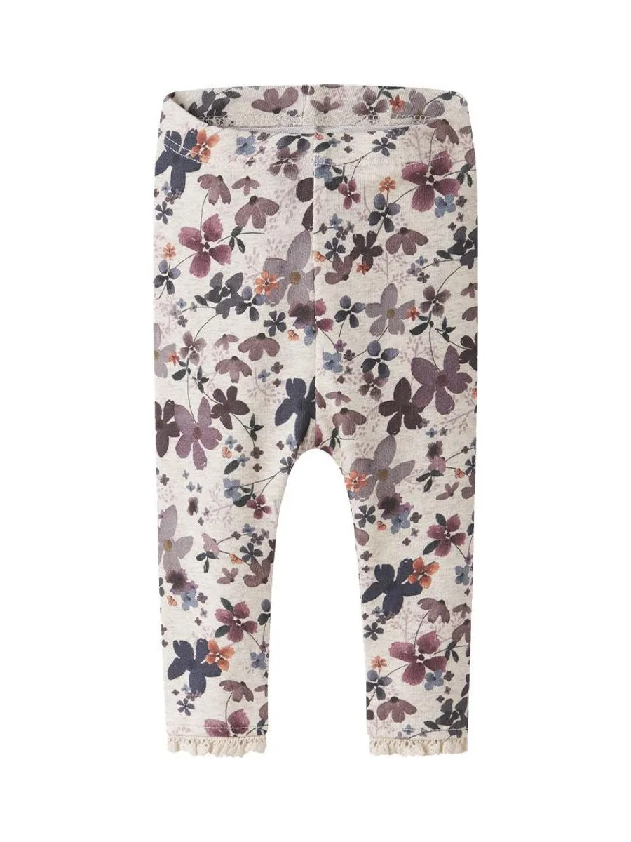 Legging Gris/Mauve Fille Name it Aline 2