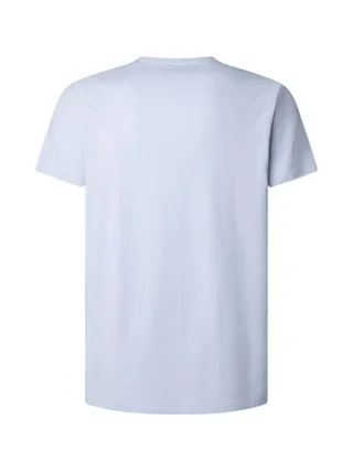 T-Shirt Bleu Clair Homme Pepe jeans Original 2