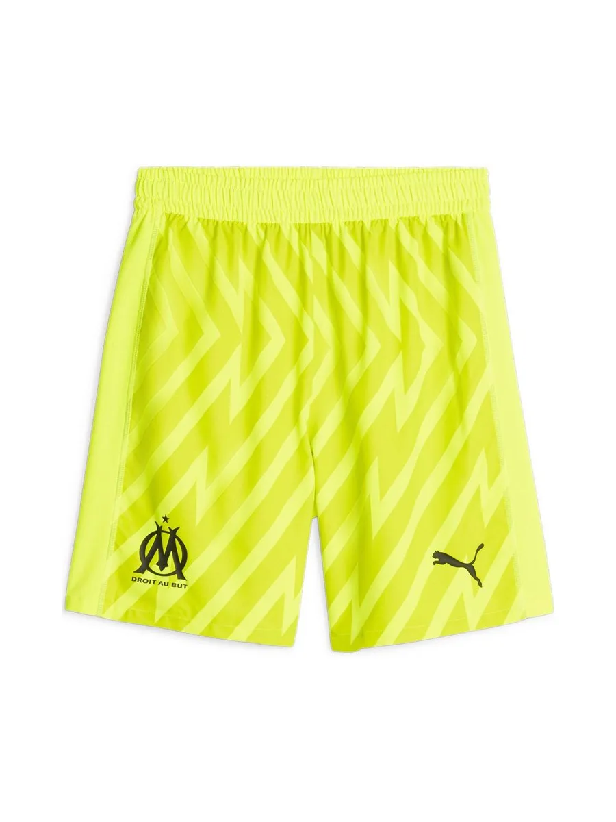 Short de Foot Jaune Homme Puma Om 2024 2
