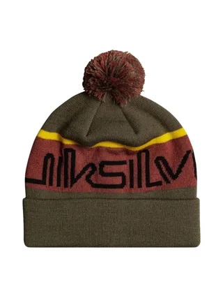 Bonnet Kaki/Bordeaux Homme Quiksilver Summit 1