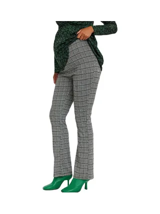 Legging de Grossesse Noir/Gris Femme Mamalicious Noelli 1