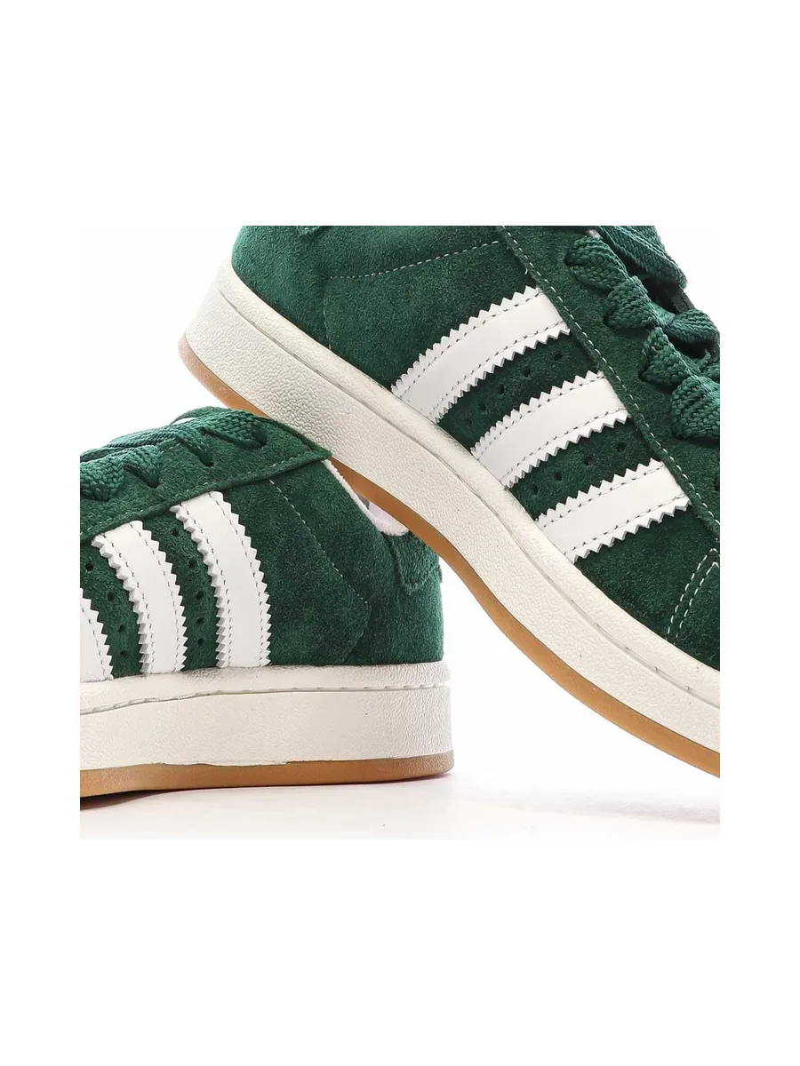 Baskets Vertes Foncés Homme Adidas Campus 8