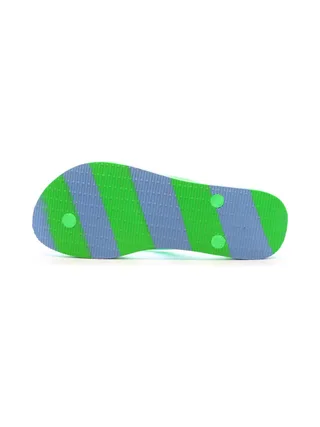 Tongs Bleu/Vert Femme Havaianas Slim Color Fun Infrad 2