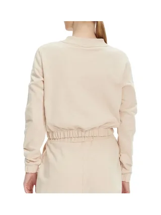 Sweat Beige Femme Calvin Klein Jeans Applique 2