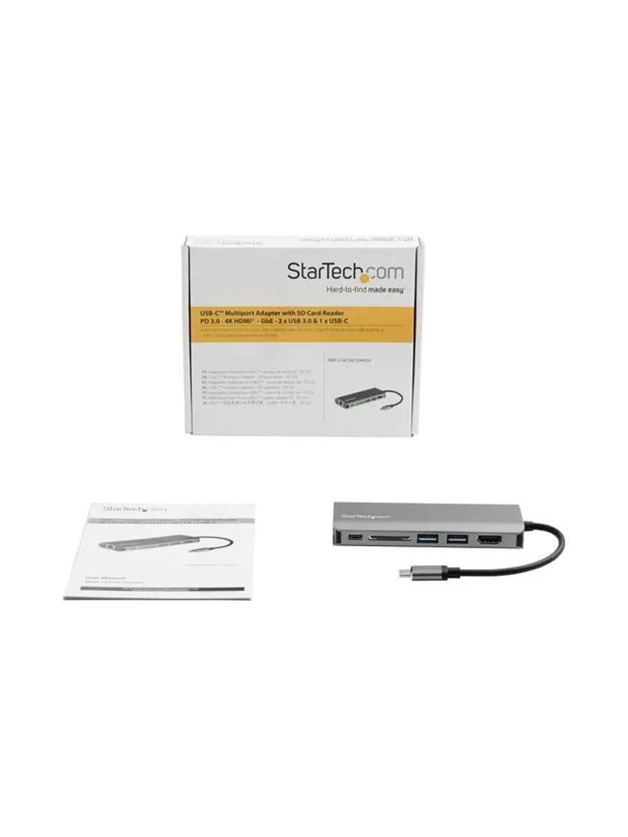 StarTech.com DKT30CSDHPD3 laptop dock/port replicator 5