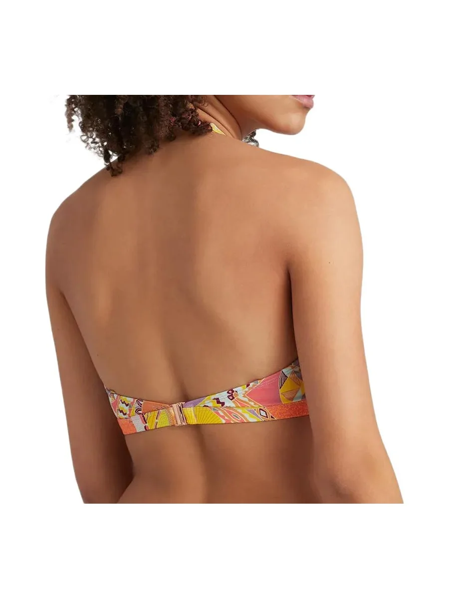Haut de Maillot de bain Mauve/Jaune Femme O'Neill Panama 3
