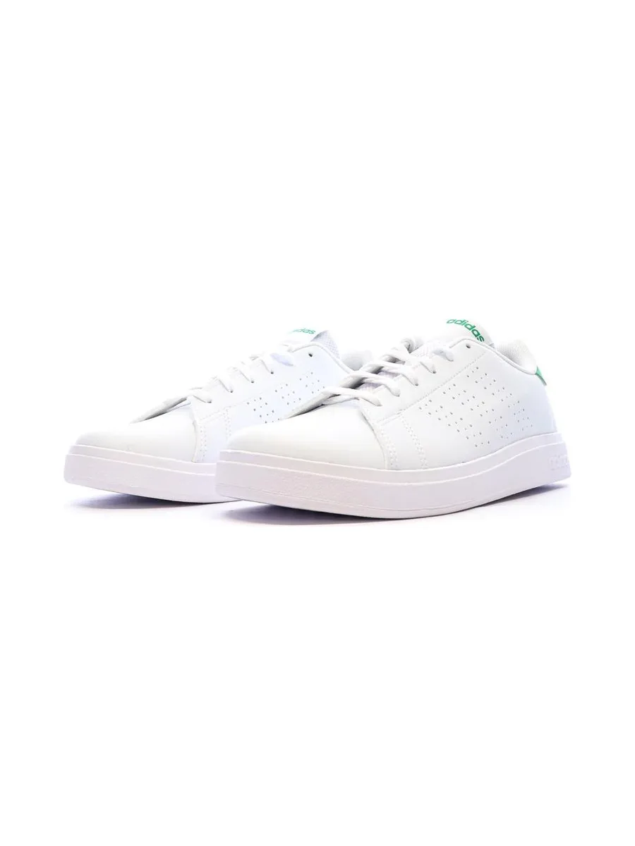 Baskets Blanches Mixte Adidas Advantage Base 2.0 J 6