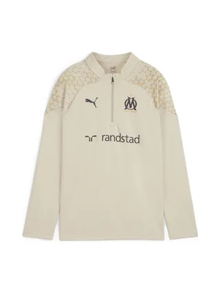 OM Haut d'entraînement Beige Garçon Puma 23/24 1