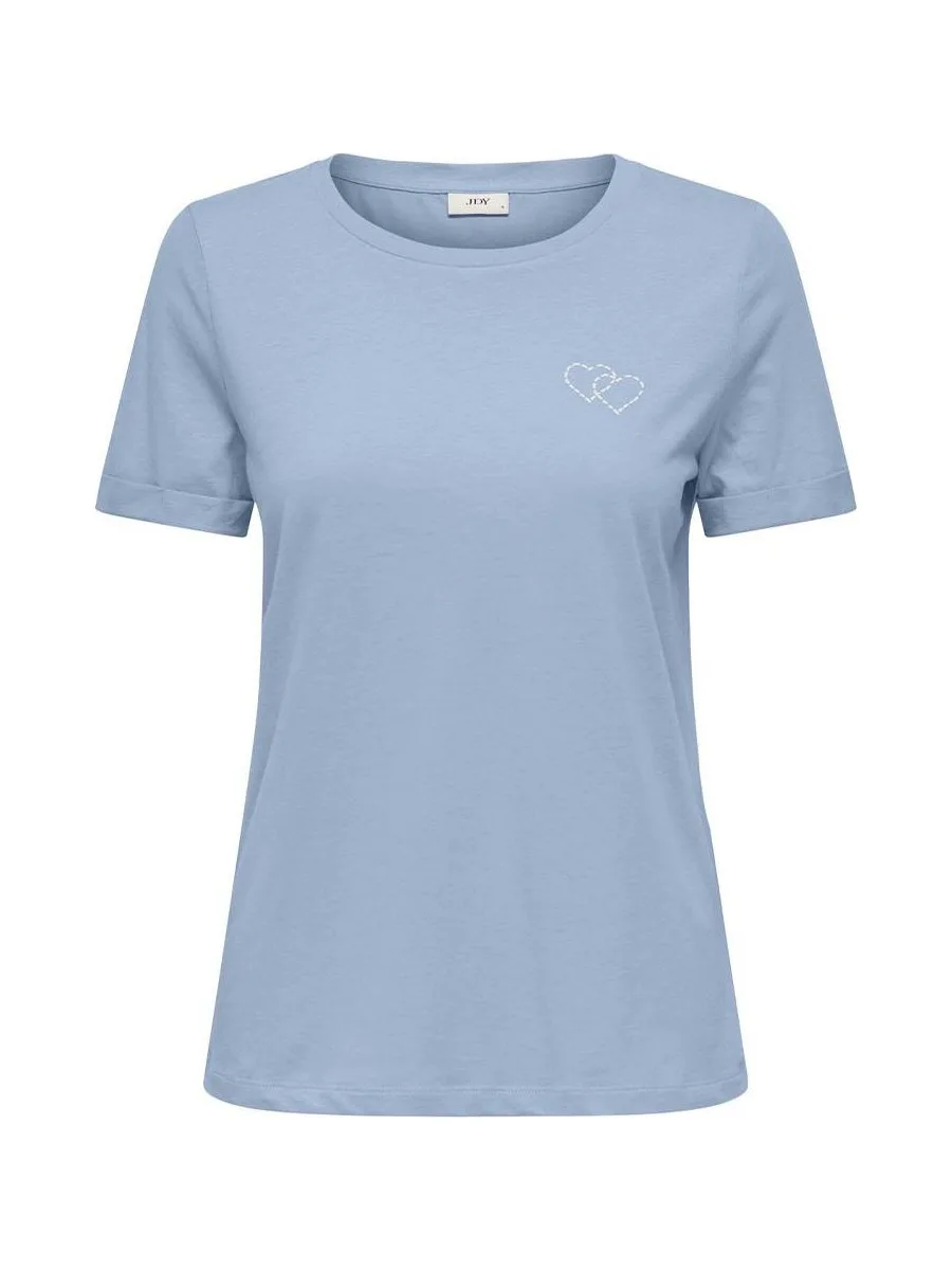 T-shirt Bleu Femme JDY Kitty 2