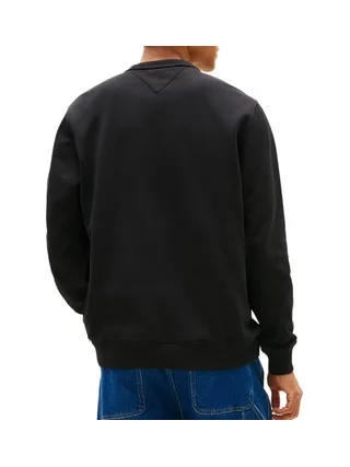 Sweat Noir Homme Tommy Hilfiger Badge Crewss 2