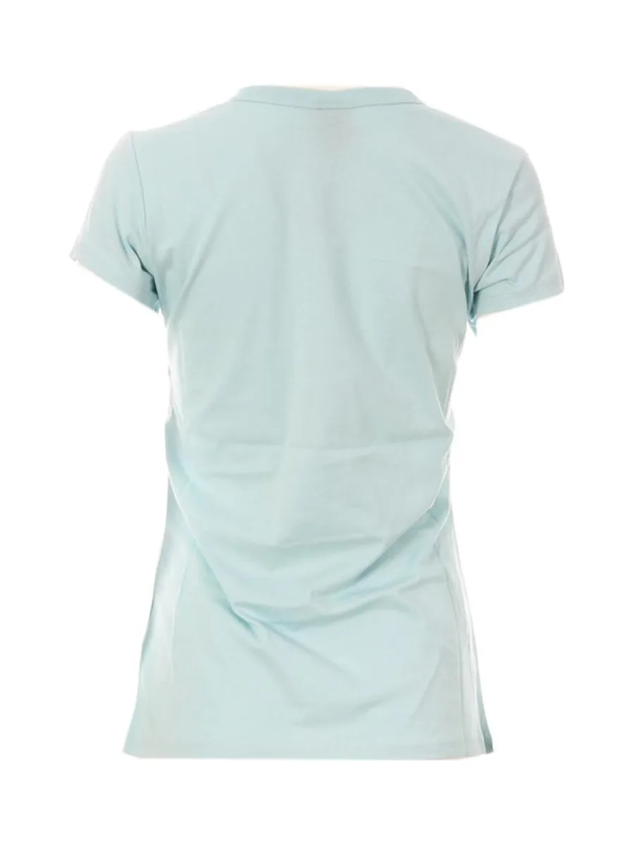 T-shirt Bleu Femme G-Star Raw Cursive 3