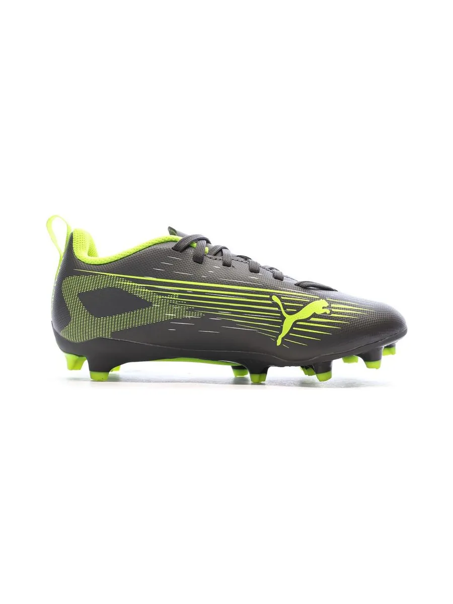 Chaussures de Foot Gris/Jaune Junior Puma Ultra 5 Play FG/AG Jr 3