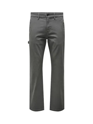 Pantalon Kaki Homme Only & Sons Edge Loose Work 1
