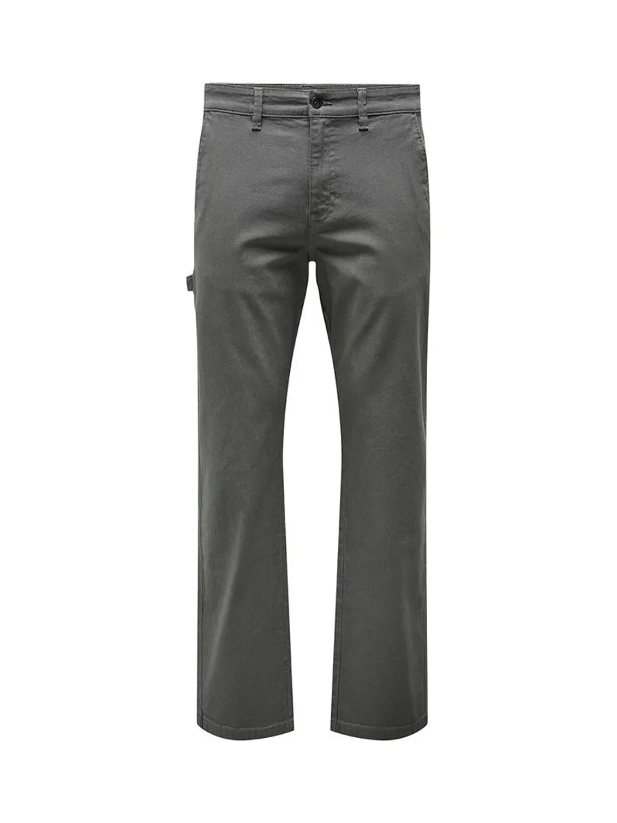 Pantalon Kaki Homme Only & Sons Edge Loose Work 1
