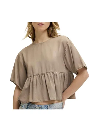 Blouse Grise Femme JJXX Jxsigrid 1