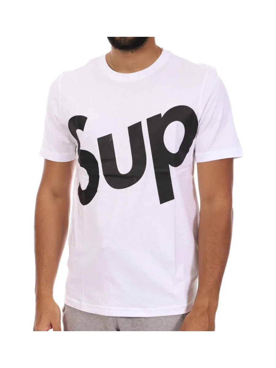T-shirt Blanc Homme Supreme Grip Class 1