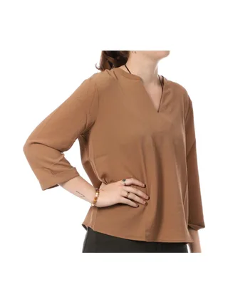 Blouse Marron Femme JDY Piper 1