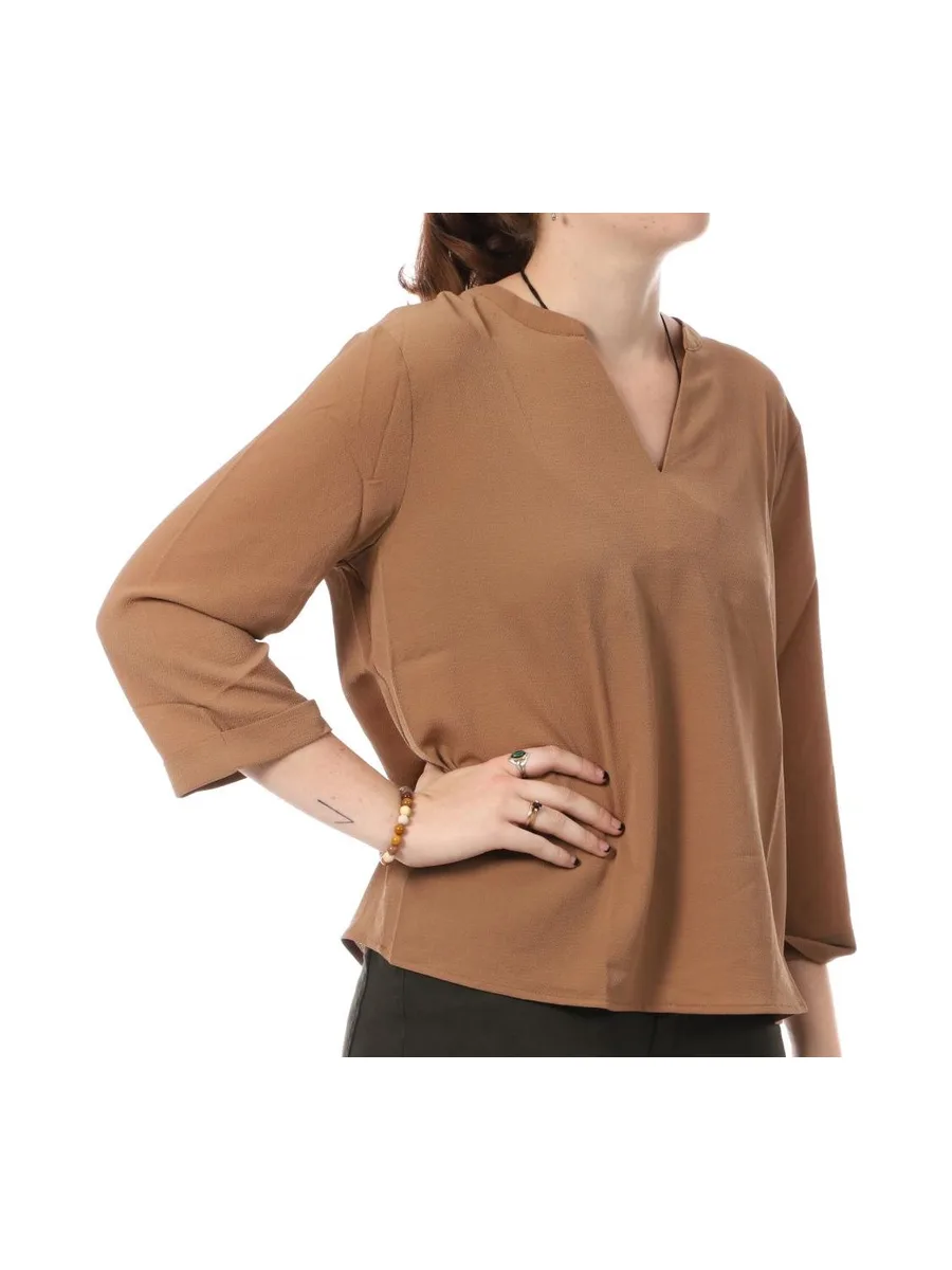 Blouse Marron Femme JDY Piper 1