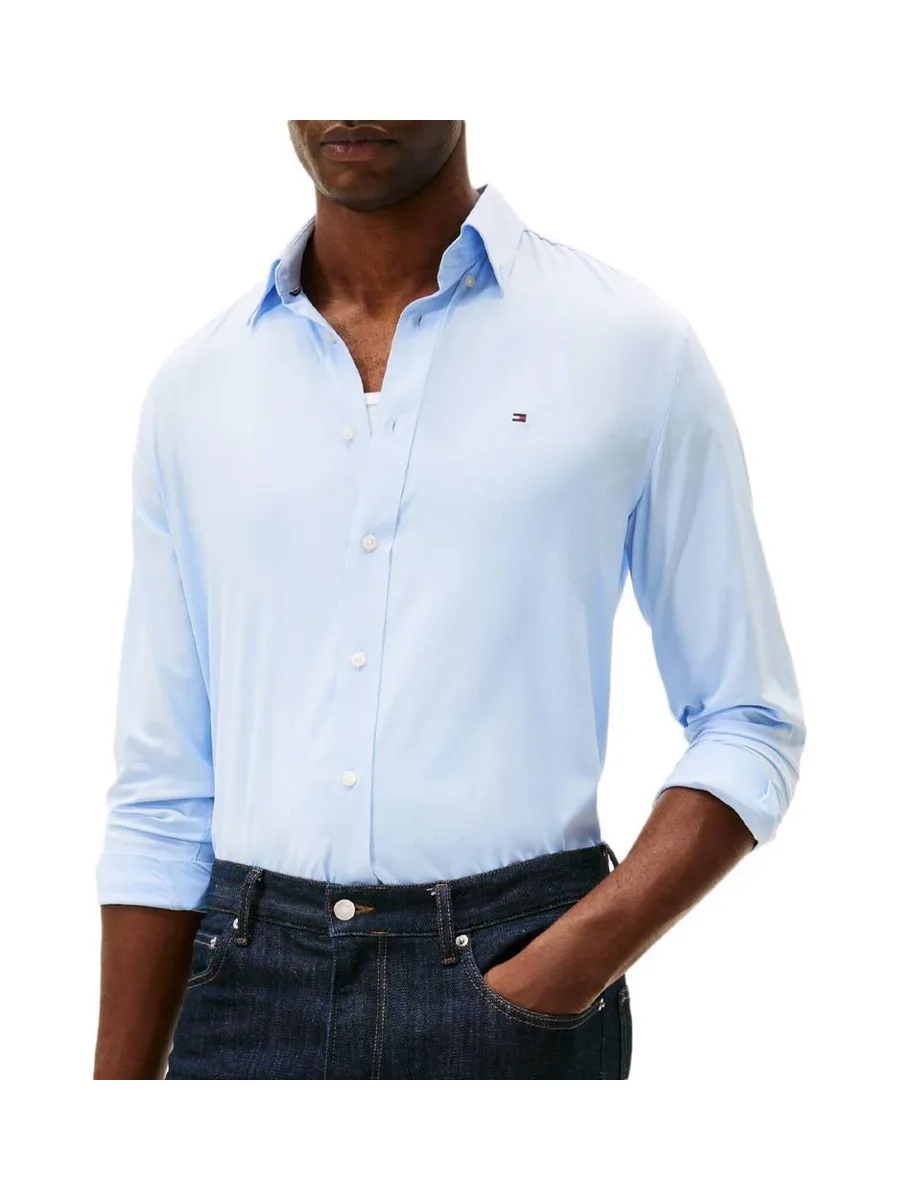 Chemise Bleu Homme Tommy Hilfiger Performance 2