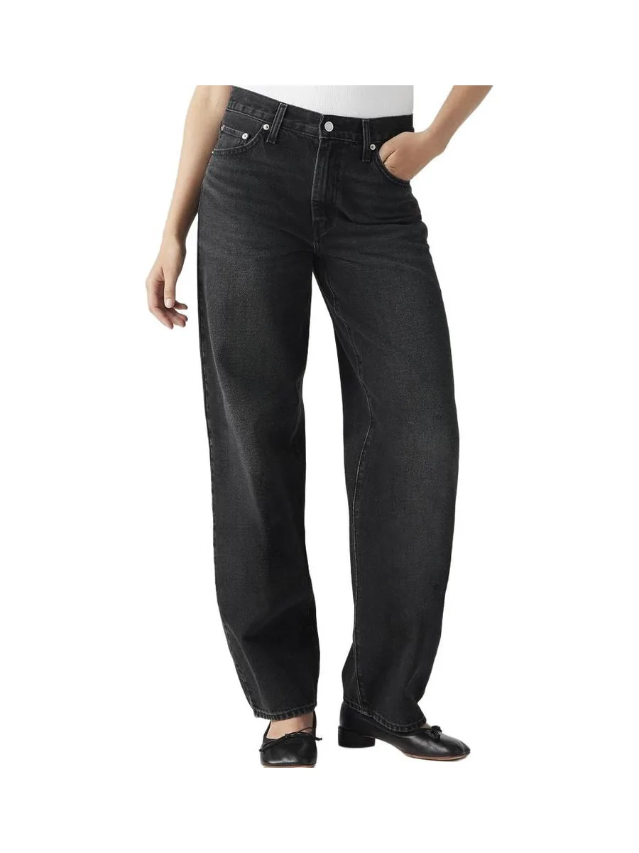Jean Noir Femme Levi's Baggy Dad A3494 2