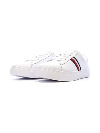 Baskets Blanches Femme Tommy Hilfiger Essential Court Snea 6
