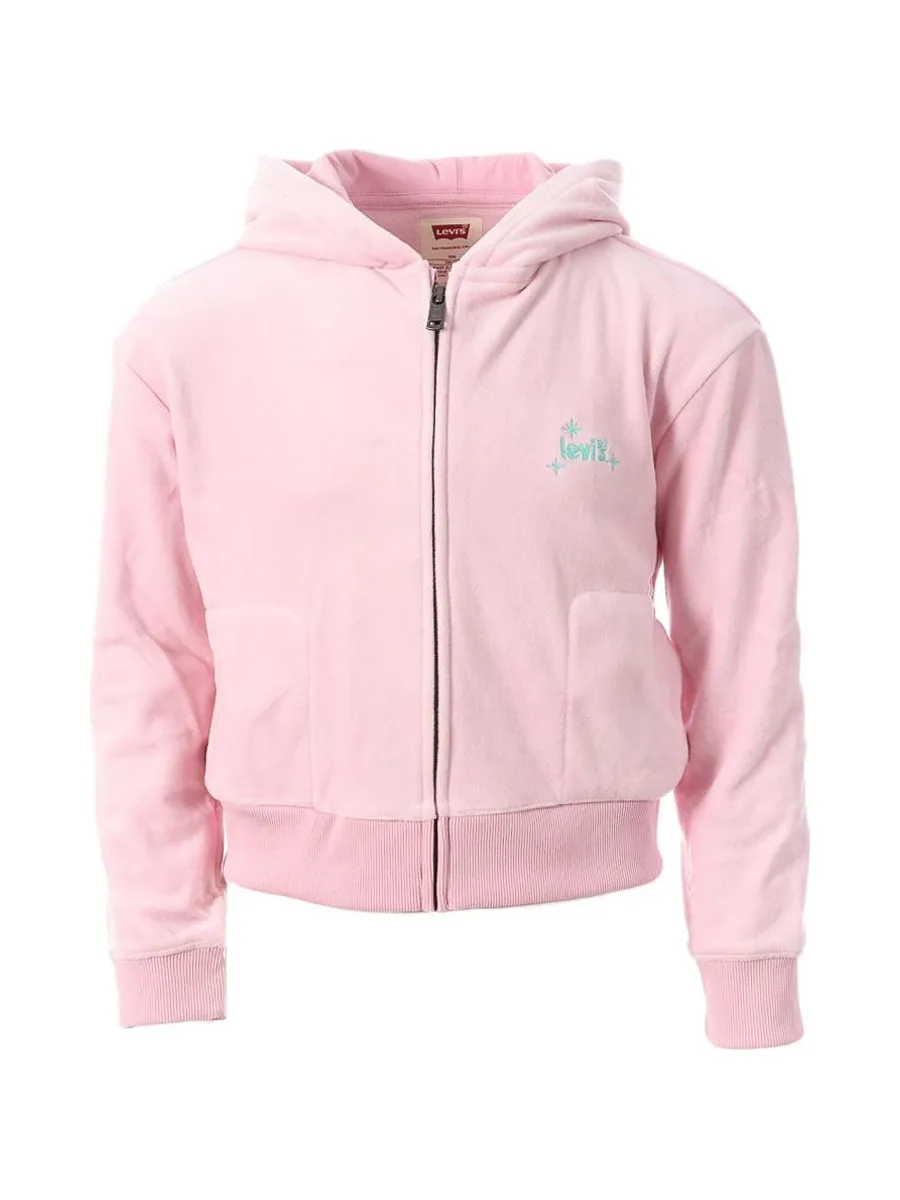 Sweat Zippé Rose Fille Levi's 4EF641 2