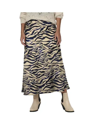 Jupe Beige/Marine Femme JDY Urba 1
