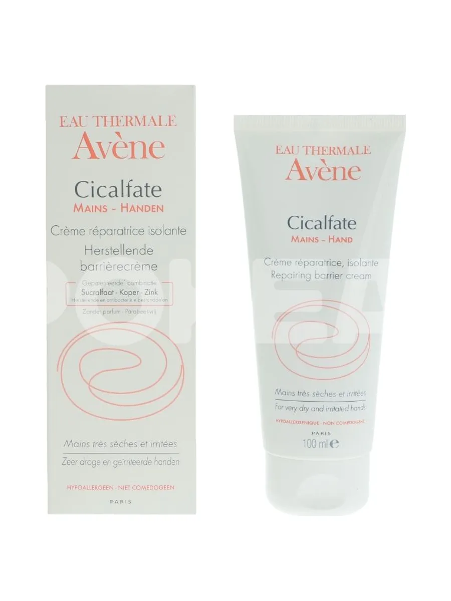 Avene Cicalfate Hand Cream 100ml - Very Dry To Irritated Skin 1