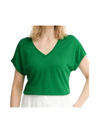 T-Shirt Vert Femme Morgan Fantaisiess 1