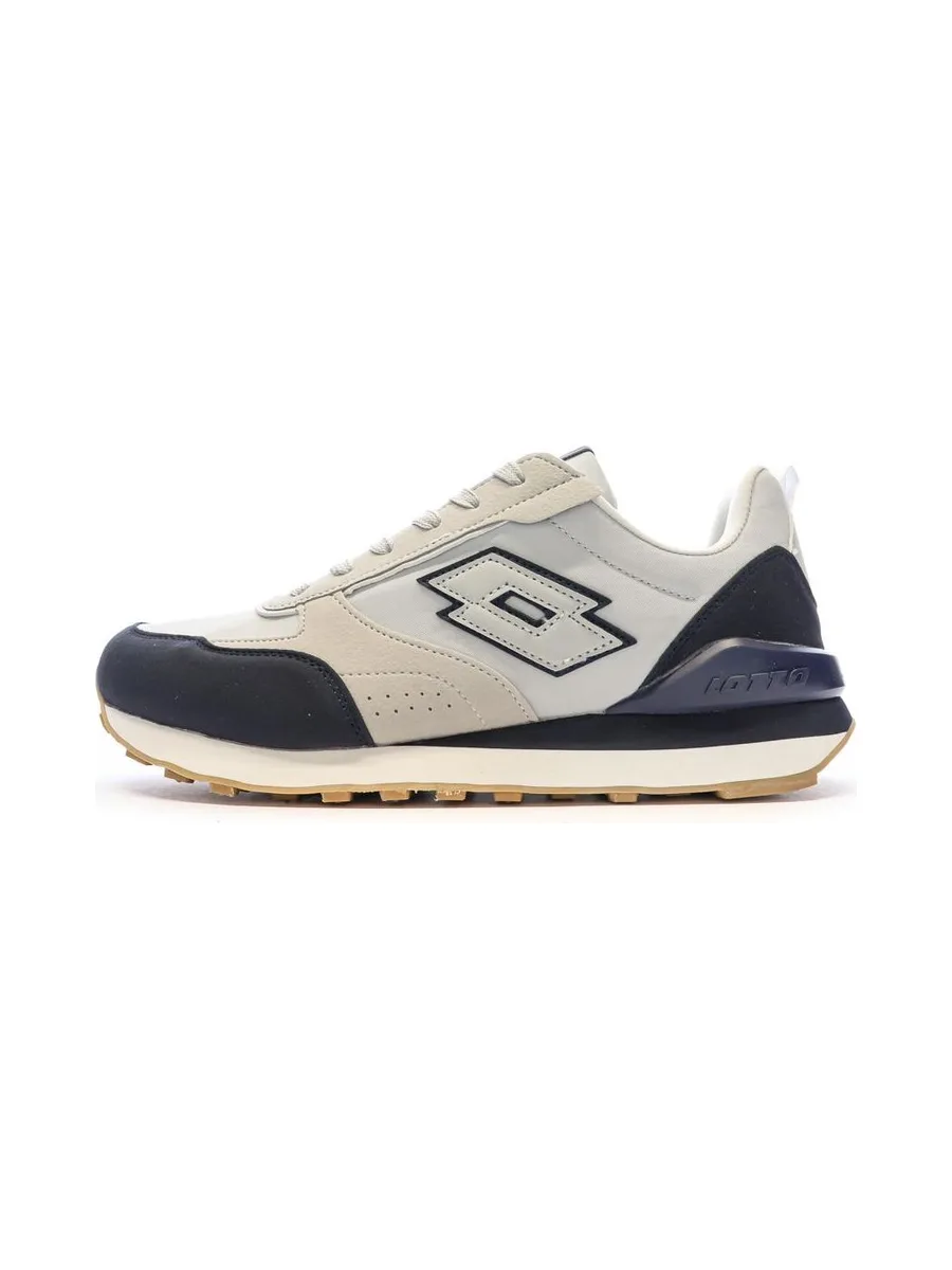 Baskets Grises/Marine Homme Lotto Twenty 5 2