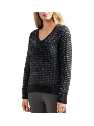 Pull Noir/Gris Femme Sun Valley ULBOK 1