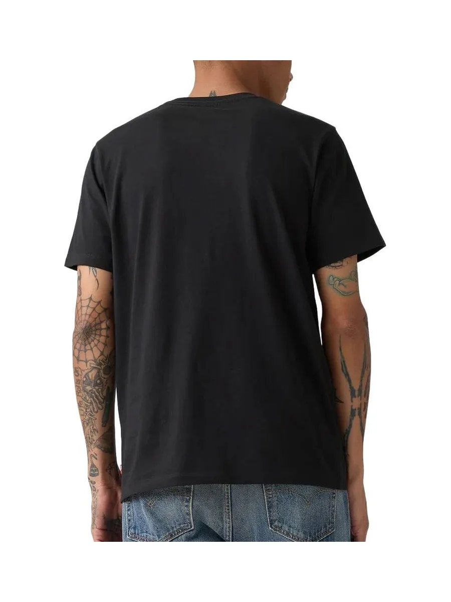 T-shirt Noir/Rouge Homme Levi's Tees 22491 3