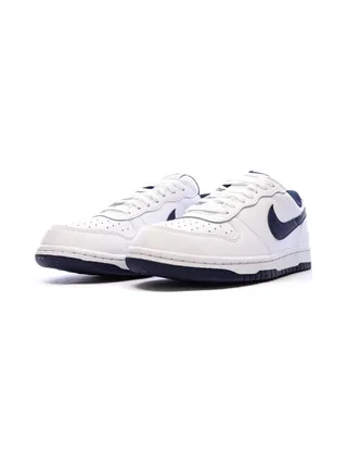 Baskets Blanches/Marines Homme Nike Big Nike Low 7