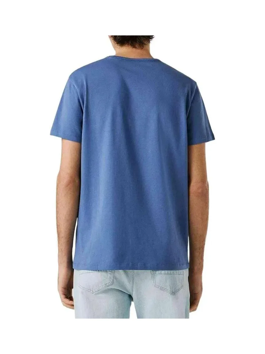 T-Shirt Bleu Royal Homme Pepe jeans Original 3