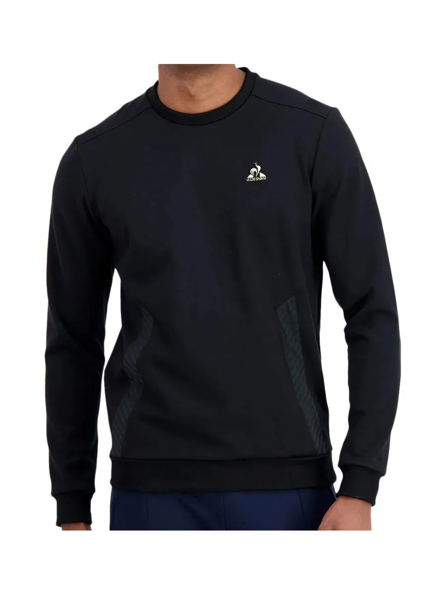 Sweat Noir Homme Le Coq Sportif Coq D'or 2