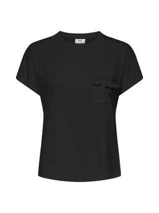 T-Shirt Noir Femme JDY Ilse Pocket 1