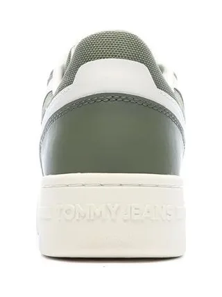 Baskets Blanc/Vert Homme Tommy Hilfiger Cupsole 3