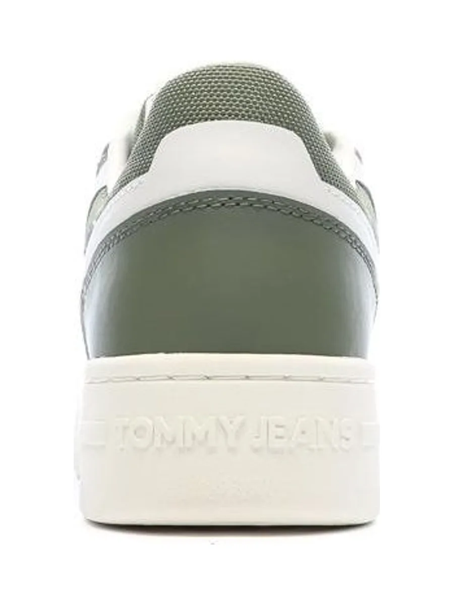 Baskets Blanc/Vert Homme Tommy Hilfiger Cupsole 4
