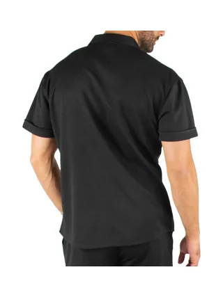 Chemise Noir Homme Paname Brothers Dov 2