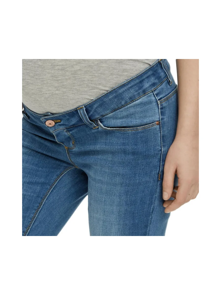 Jean Skinny Bleu Femme Pieces Maternity Della 4