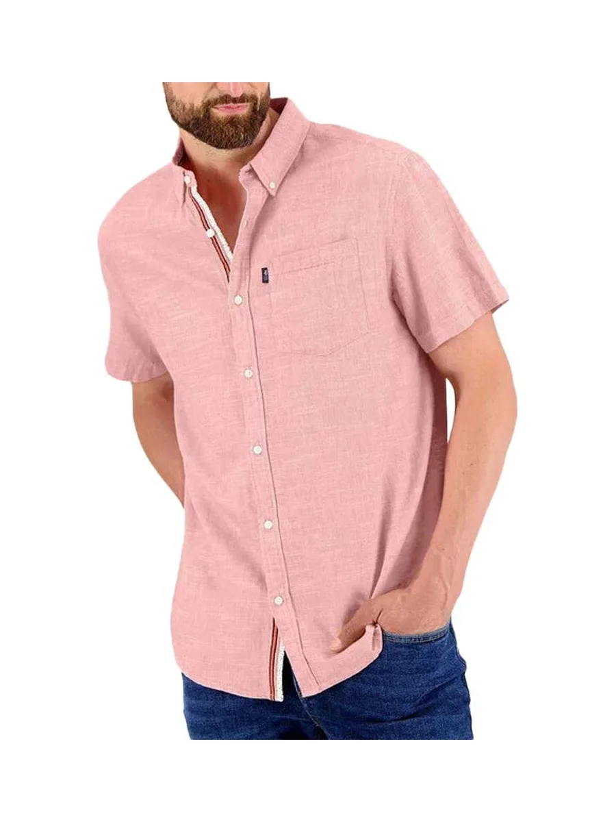 Chemise Rose Homme TBS CALELCHA 2