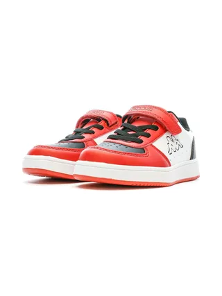 Baskets Blanc/Rouge Garçon KAPPA Malone 6