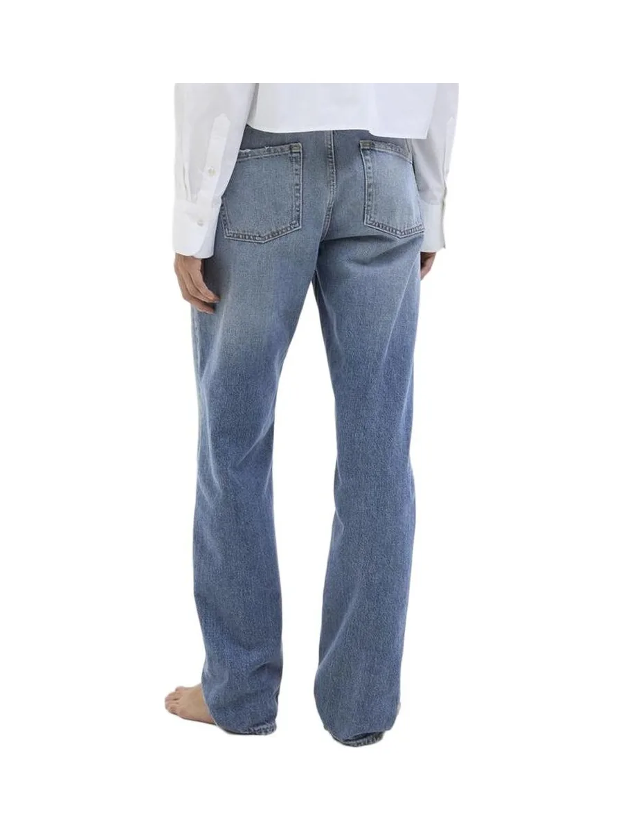 Jean Droit Bleu Femme JJXX Seoul Str 3