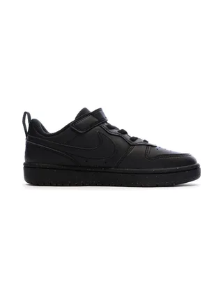 Baskets Noires Garçon Nike Court Borough Low Recraft 2