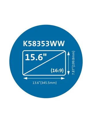 Magn Priv Scr Filt f 15.6 16:9 Laptop 13