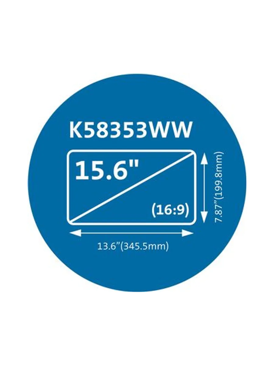 Magn Priv Scr Filt f 15.6 16:9 Laptop 13