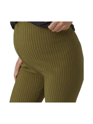 Legging de Grossesse Vert Femme Mamalicious Emma 3